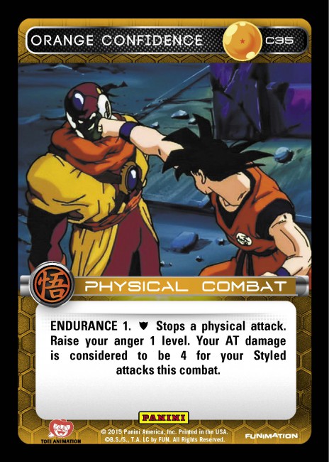 Orange Confidence (FOIL)